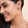 Aretes bola oro 8mm