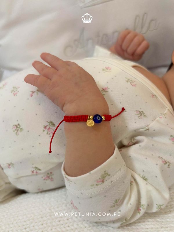 Pulsera Nico Baby corona oro