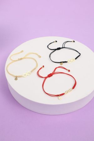 Pulsera Lia infinito oro