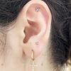 Aretes Chispa Mini Lila