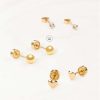 Aretes corazon 6 mm