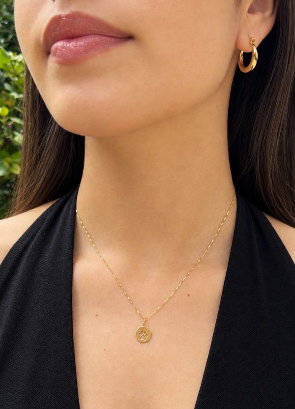 Dije huella oro 18k