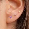 Aretes Chispa Mini Lila