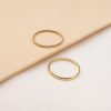 Anillo cintillo trenza