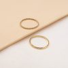 Anillo cintillo liso