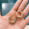 Argollas Hoops 3 cm