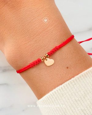 Pulsera Lia love rojo
