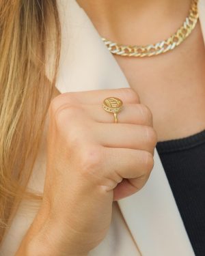 Petu anillo cristales