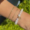 Pulsera disco oro