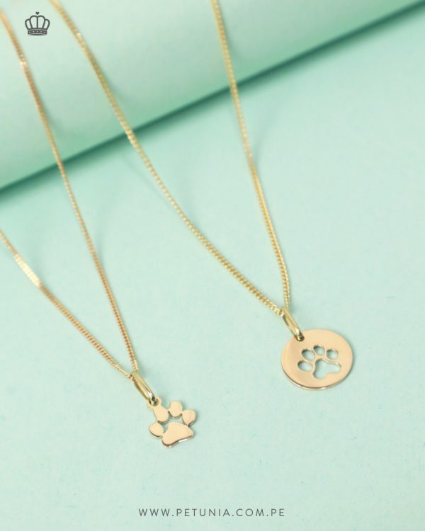 Dije huella oro - Imagen 2