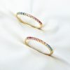 Anillo medio rivier unicornio