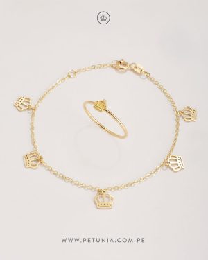 Pulsera Sofia dorada