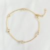 Pulsera Punto de Luz Dorado