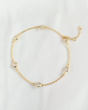Pulsera Punto de Luz Dorado