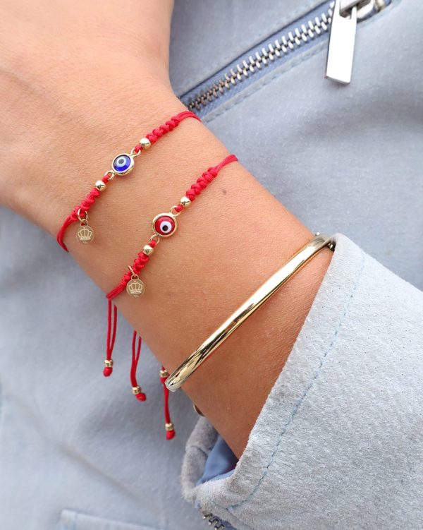 Pulsera Lia Ojo Oro Pequeño - Imagen 2