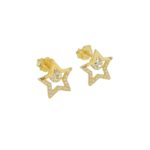Aretes estrella cristal