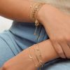Pulsera Punto de Luz Dorado