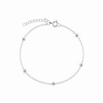 Pulsera disco plata