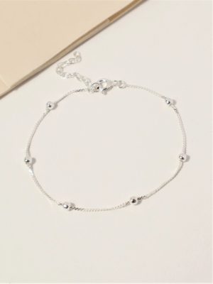 Pulsera disco plata