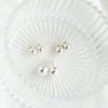 Aretes Bola plata