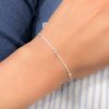 Pulsera disco plata TO