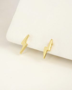 Aretes rayito dorado