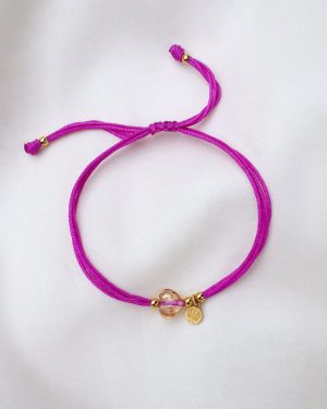Pulsera Rubi violeta