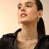 Chocker full cristales