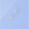 Aretes luna mini dorado