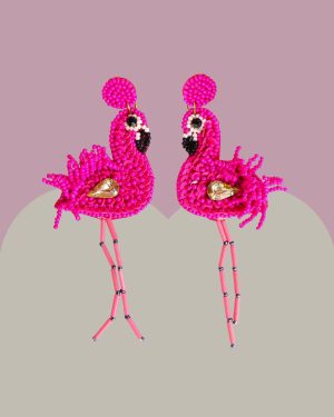 Aretes Flamingo