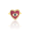 Anillo Daniela fucsia