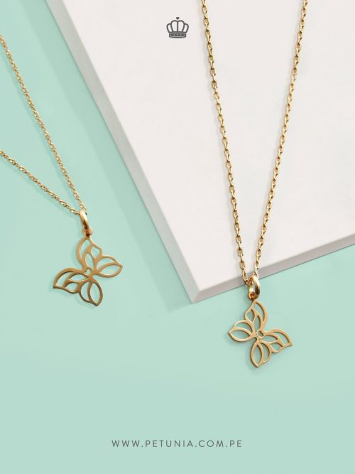 Dije Mariposa oro