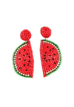 Aretes watermelon