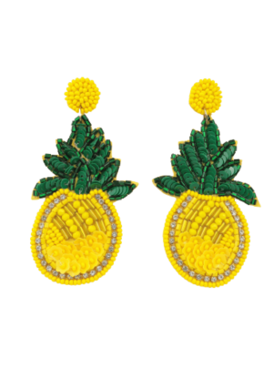 Aretes pineapple