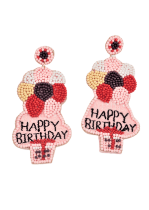 Aretes pink ice cream