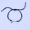 Pulsera Sarita plata negro
