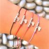 Pulsera Agustina love plata lila