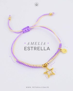 Pulsera Amelia estrella