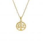 Cadena Arbol dorado