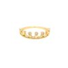 Anillo Tiara Dorado