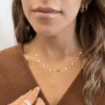 Cadena Anna mariposa perla