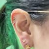 Piercing Hojita colgante 6mm