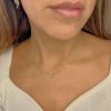 Chocker cruz beads oro