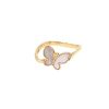 Anillo mariposa nacar