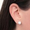 Aretes Perla Oro 7mm