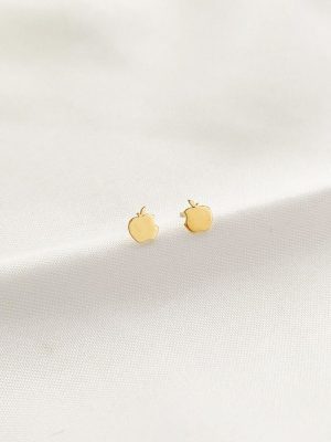Aretes Apple oro