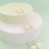 Aretes Perla Oro 10mm