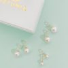 Aretes Perla Oro 10mm