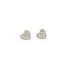 Aretes corazon cristal