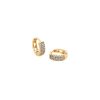 Argollas circular cristal